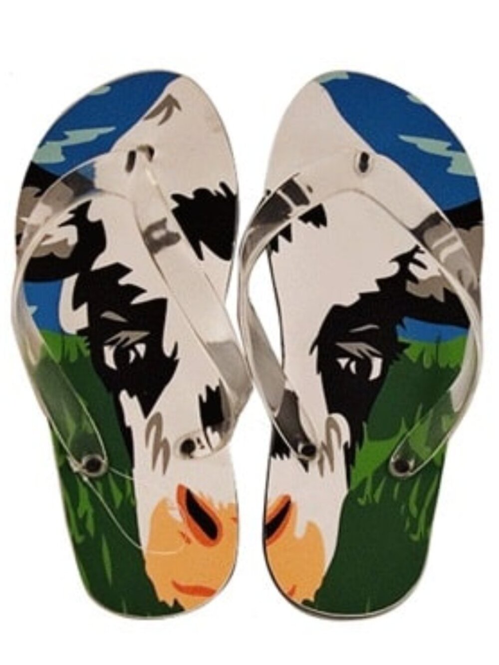 Cow Flip Flops